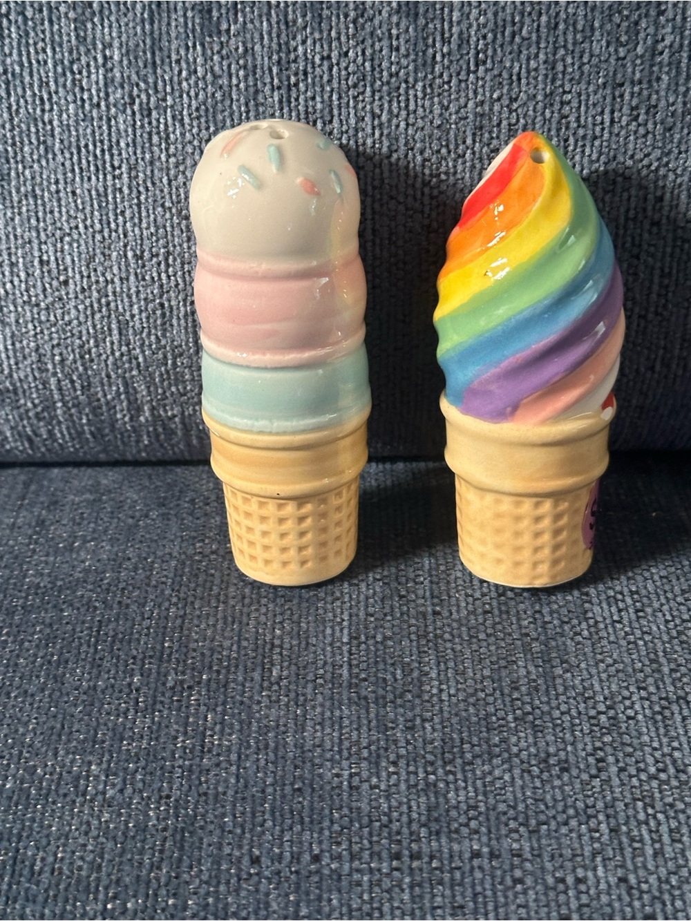 Ice Cream Cones Salt & Pepper Shakers